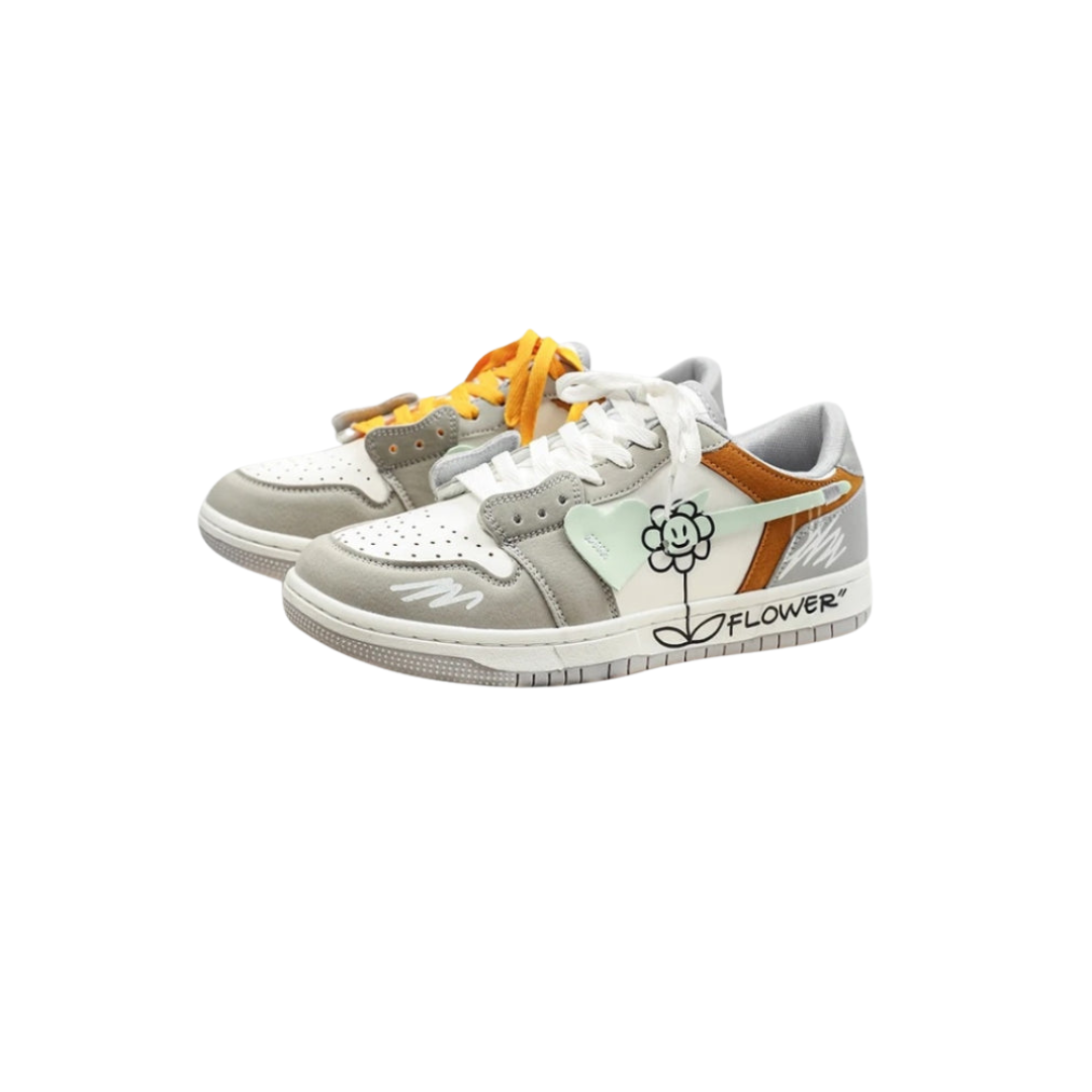 W&W Mode - Sneakers - Schick - Atmungsaktiv Hip-Hop Punk Graffiti