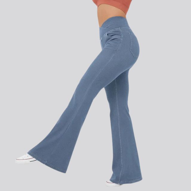 W&W Mode | Hoch taillierte Flare-Leggings