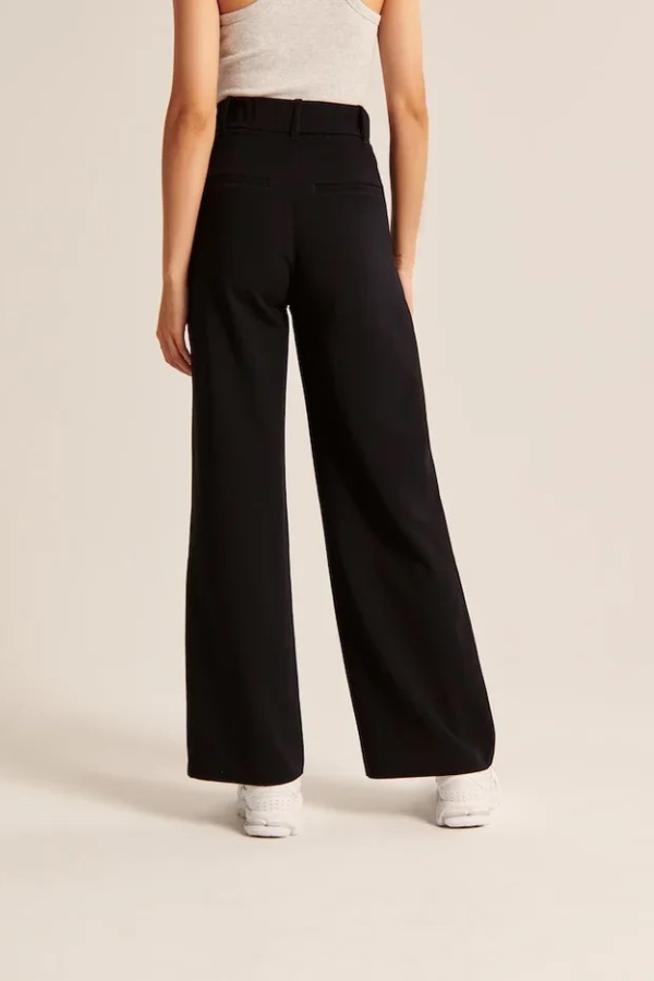 Hose mit weitem Bein | Vielseitige Eleganz
