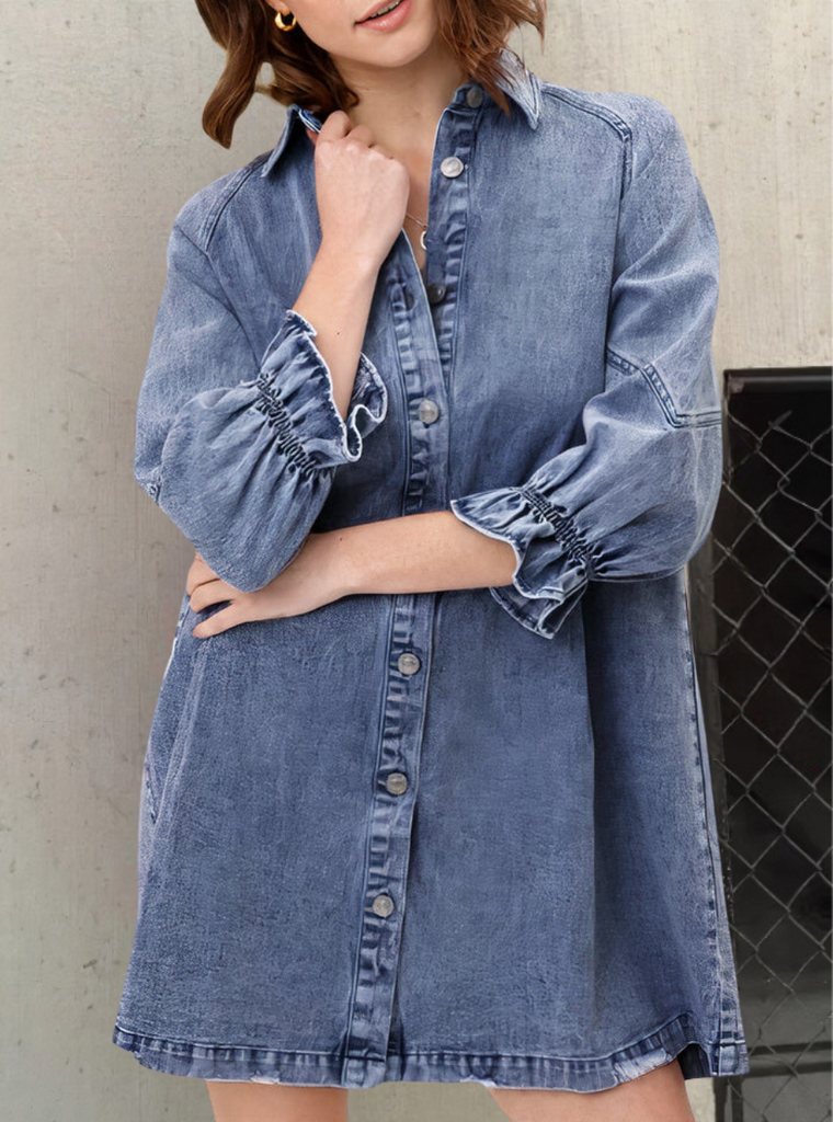 WW | Hemdblusenkleid Urban Jeans