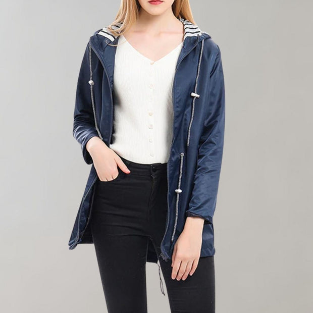 WW | Lange Regenjacke Für Damen