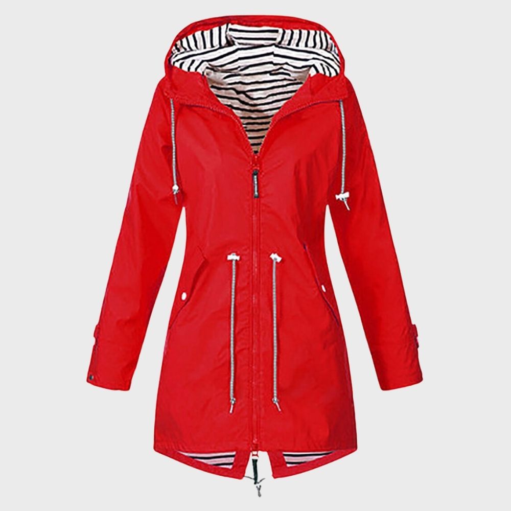 W&W Mode | Lange Regenjacke Für Damen