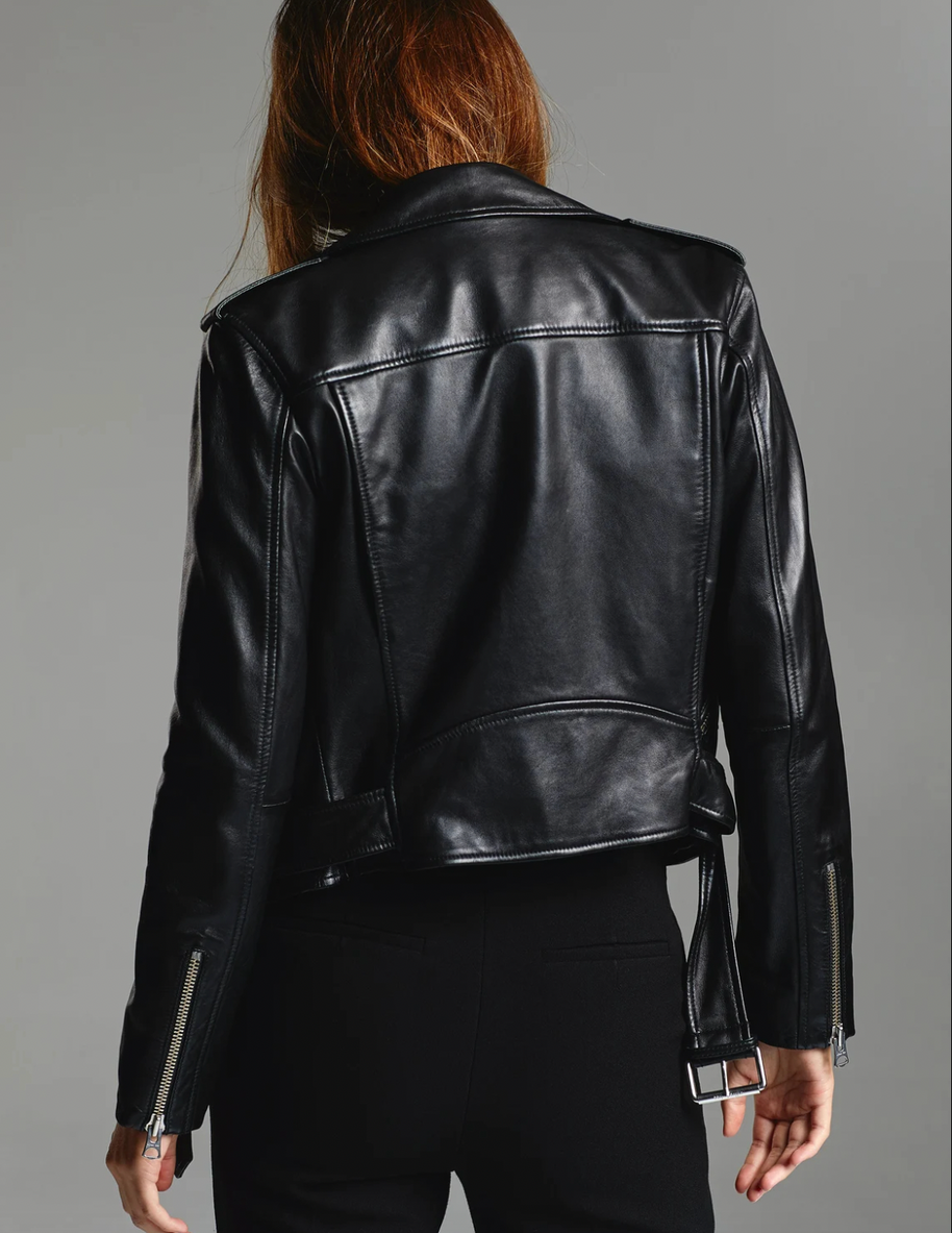 WW | Stilvolle Lederjacke für Damen