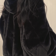 Wintermantel mit Kapuze