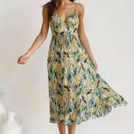 WW | Buntes Midi-Kleid
