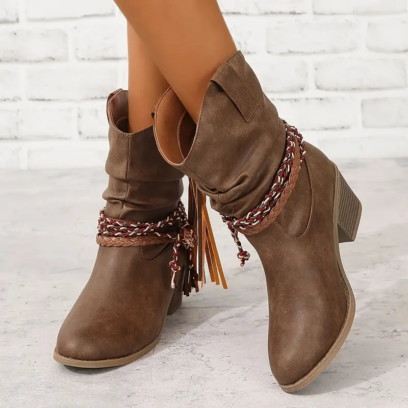 WW | Western-Stiefel mit Cowboy-Optik