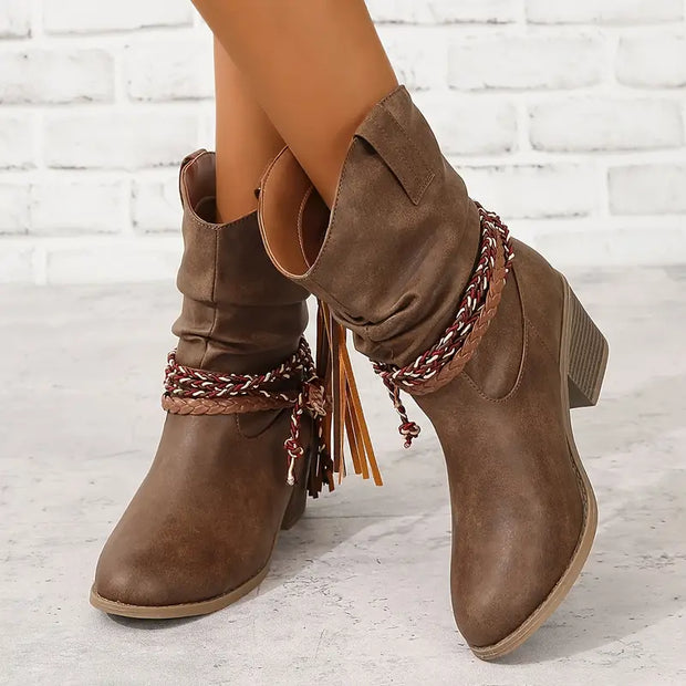WW | Western-Stiefel mit Cowboy-Optik