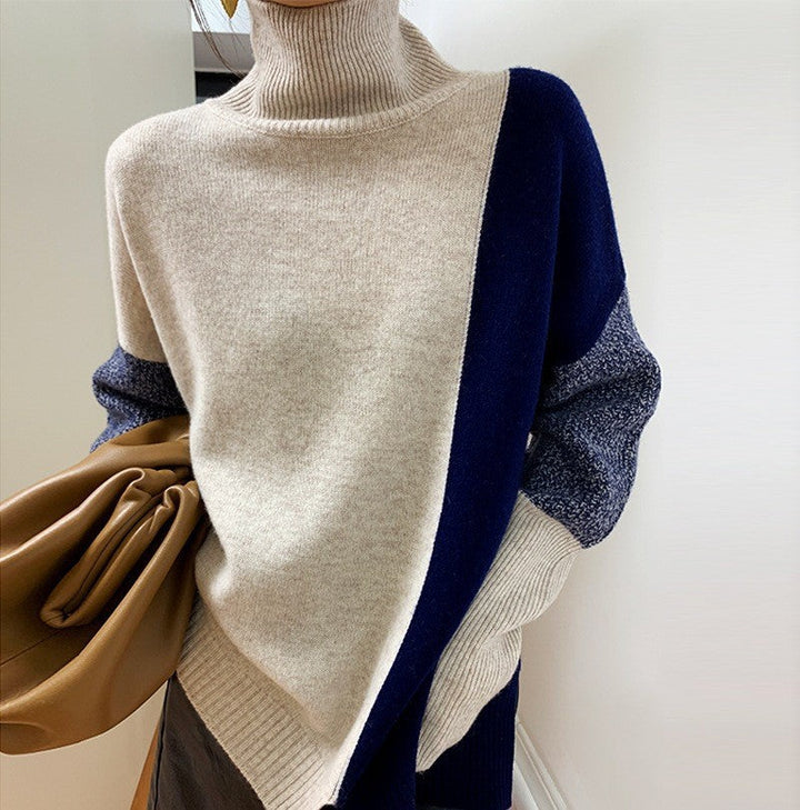 W&W Mode - Eleganter Baumwollstrickpullover