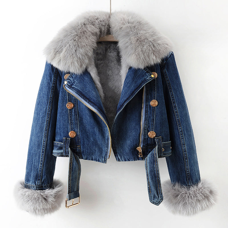 W&W Mode | Valentina Rossi Premium Denim Jacke