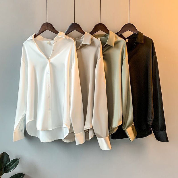 WW | Luxus Seidenbluse