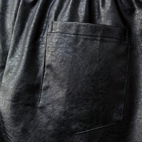 WW | Herren Leder Cargo Hose