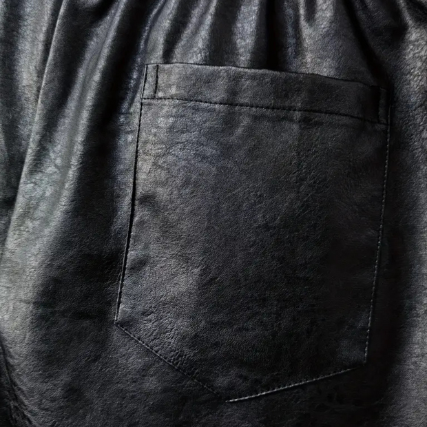 WW | Herren Leder Cargo Hose