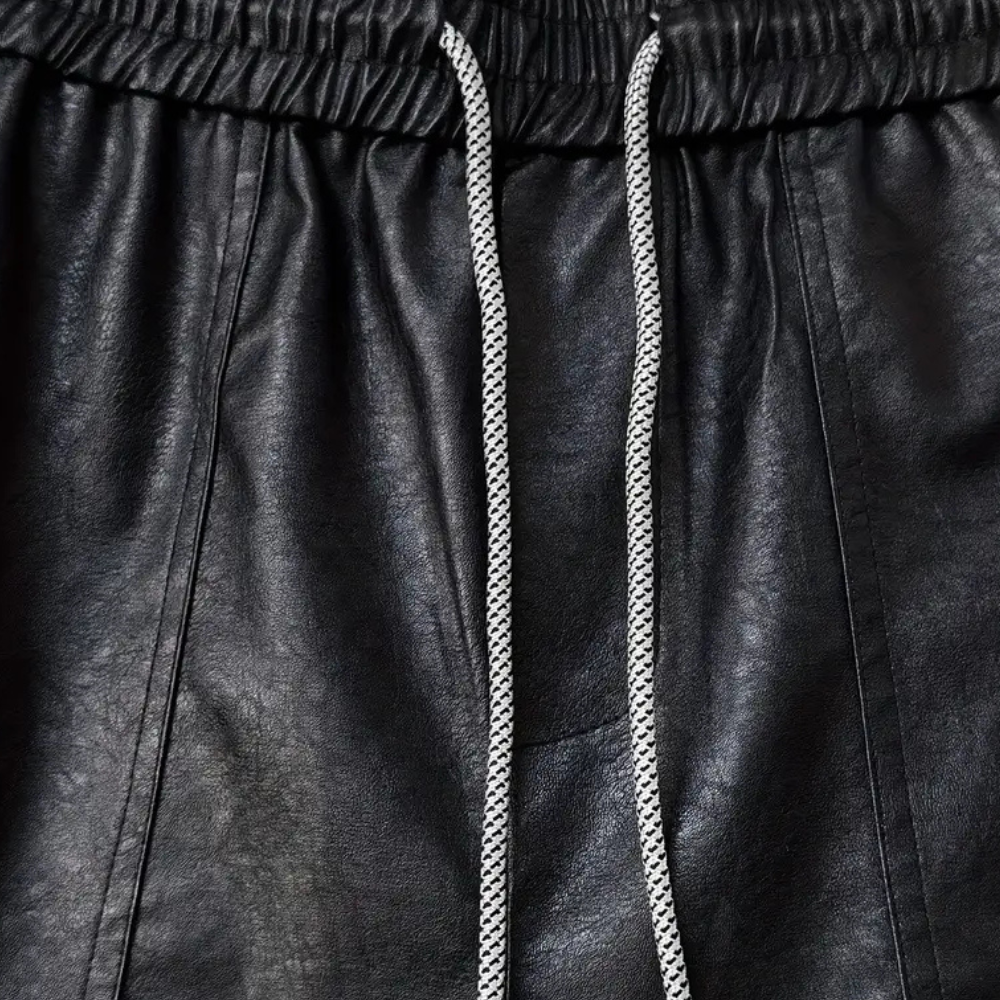 WW | Herren Leder Cargo Hose