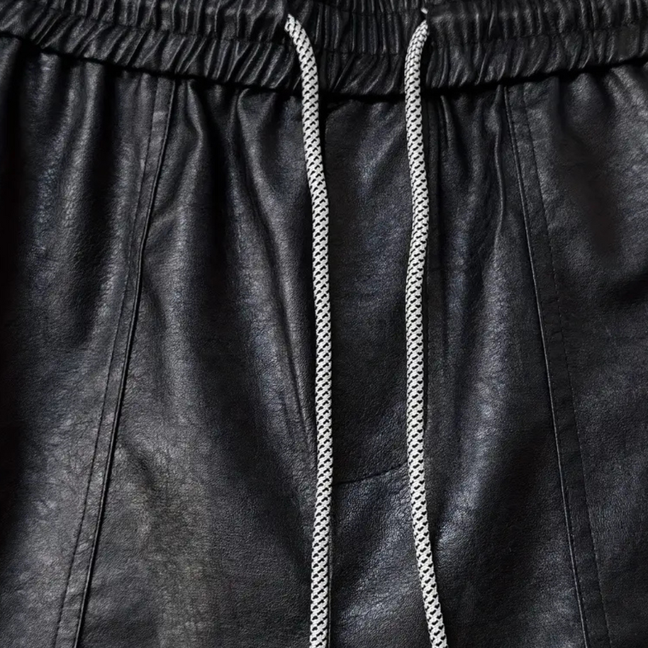 WW | Herren Leder Cargo Hose