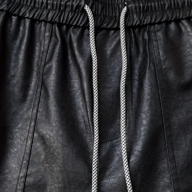 WW | Herren Leder Cargo Hose