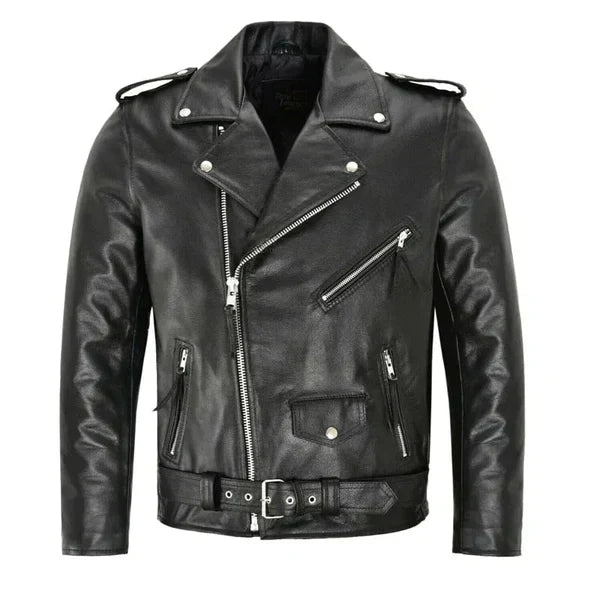 W&W Mode | Modernes Leder Herrenjacke