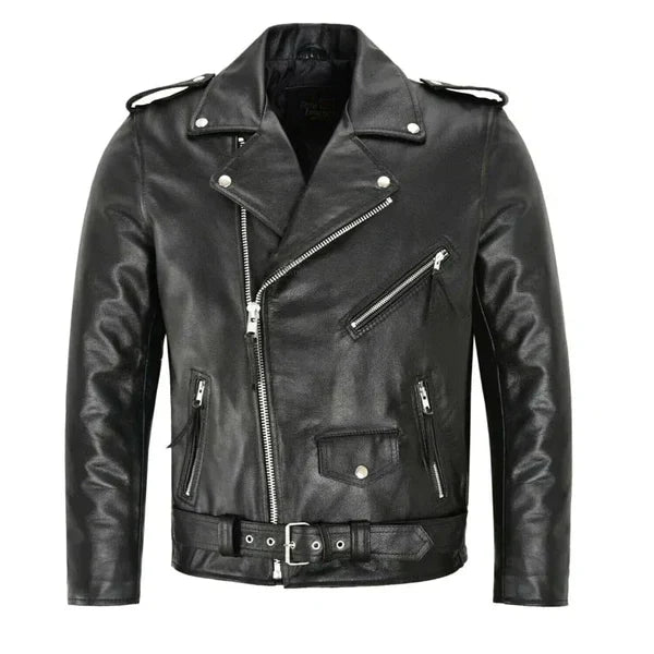WW | Modernes Leder Herrenjacke