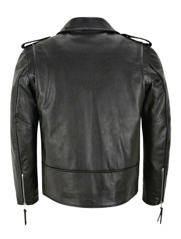 WW | Modernes Leder Herrenjacke