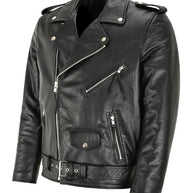 WW | Modernes Leder Herrenjacke