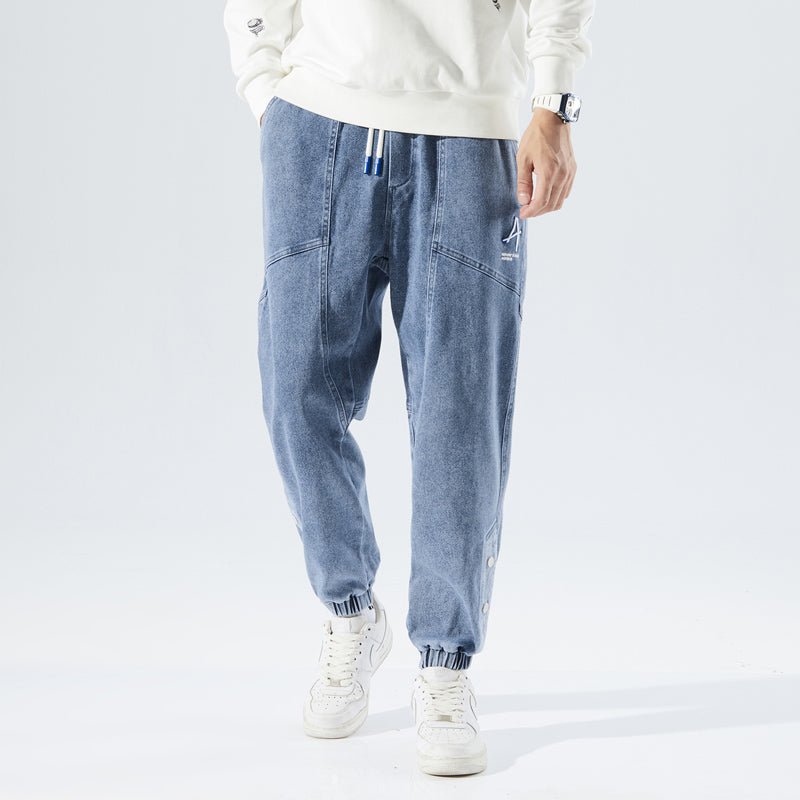WW | Moderne Denim Jogginghose Für Herren