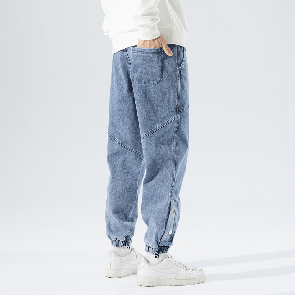 WW | Moderne Denim Jogginghose Für Herren