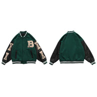 WW | Varsity Streetwear Bomberjacke mit bestickten Patches
