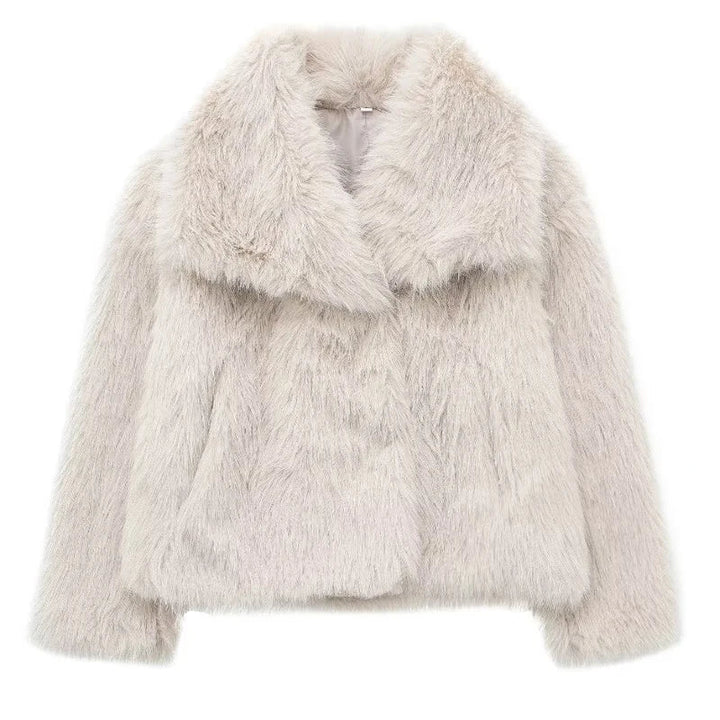W&W Mode | Warme Pelzjacke für Damen im stilvollen Design