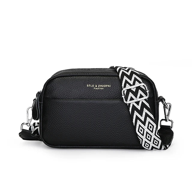 Leder Crossbody Handtasche