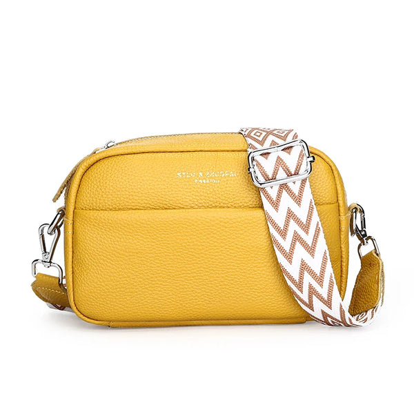 Leder Crossbody Handtasche