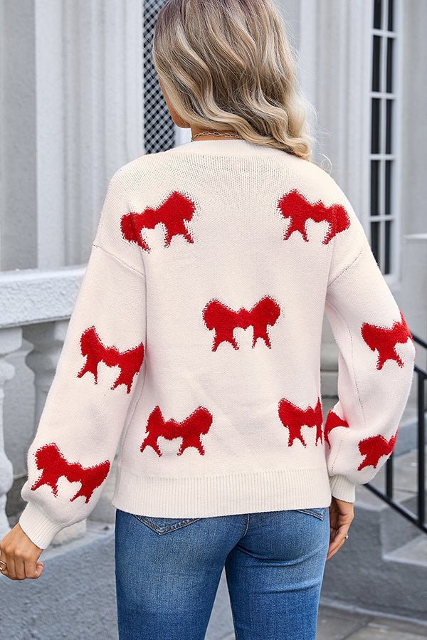 WW | Rosa Gemusterter Pullover
