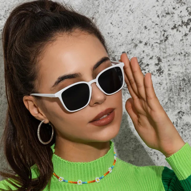 WW | Weinlese Quadratische Damen Sonnenbrille
