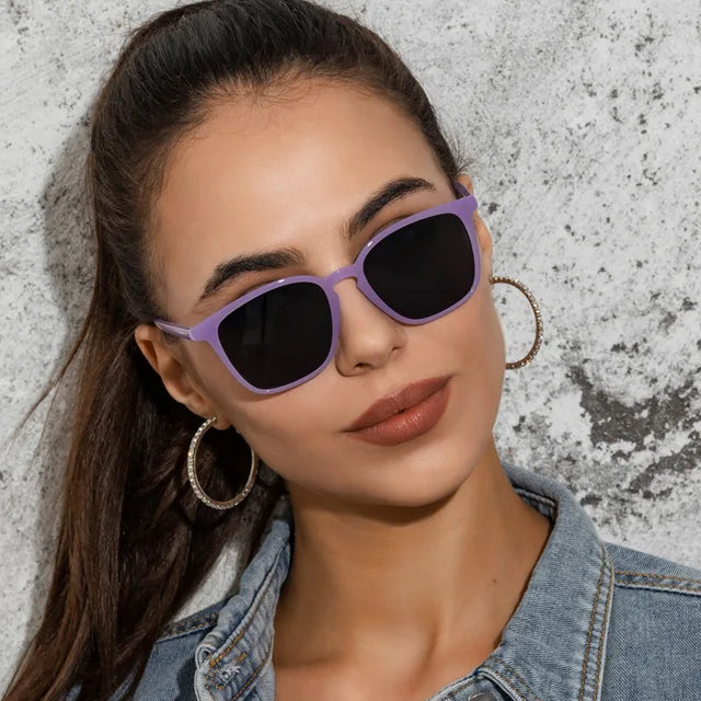 WW | Weinlese Quadratische Damen Sonnenbrille