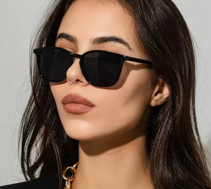 W&W Mode | Weinlese Quadratische Damen Sonnenbrille
