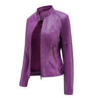 WW GLAM: Moderne Lederjacke für Damen