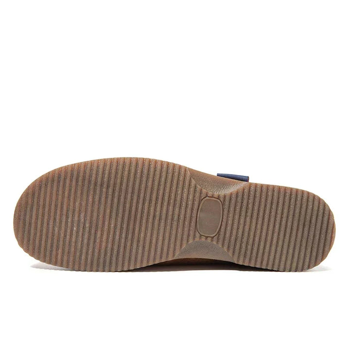 Wildlederschuhe mit rutschfester Sohle