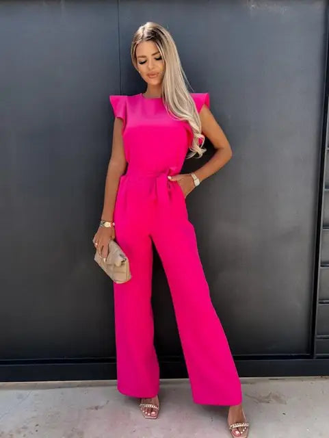 W&W Mode | Ärmelloser Jumpsuit - Trendy & Vielseitig