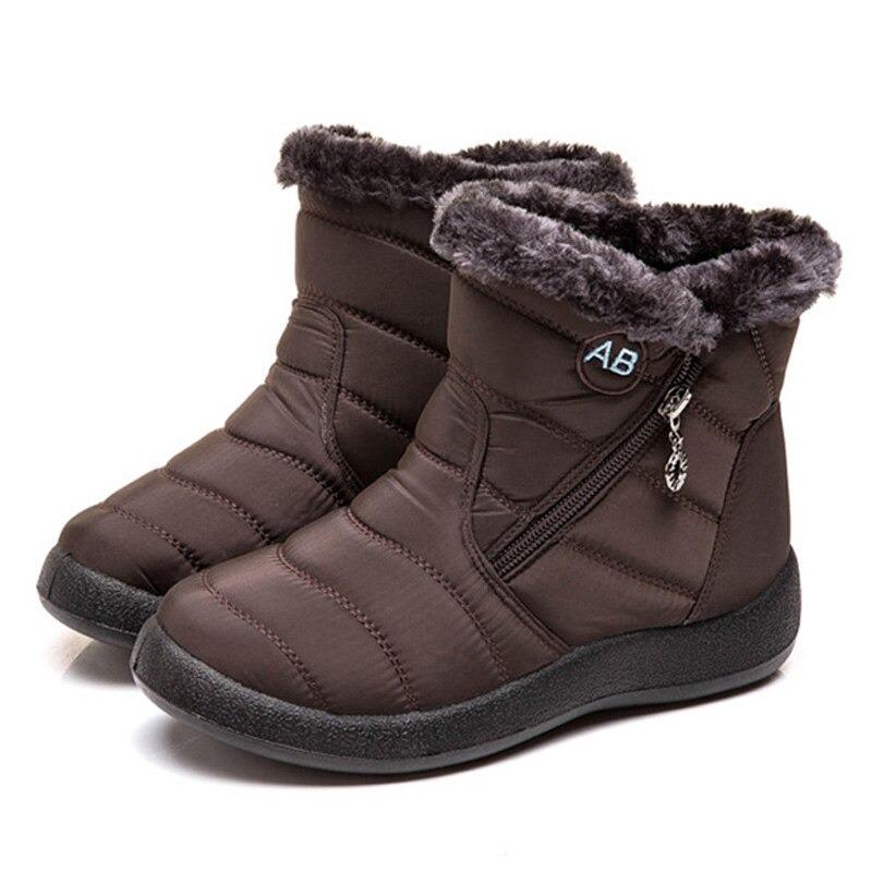 W&W Mode | Wasserdichte Winterstiefel für warmen Komfort – ideal für kaltes Wetter
