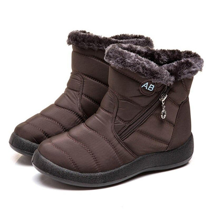 W&W Mode | Wasserdichte Winterstiefel für warmen Komfort – ideal für kaltes Wetter