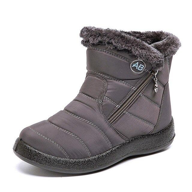 W&W Mode | Wasserdichte Winterstiefel für warmen Komfort – ideal für kaltes Wetter