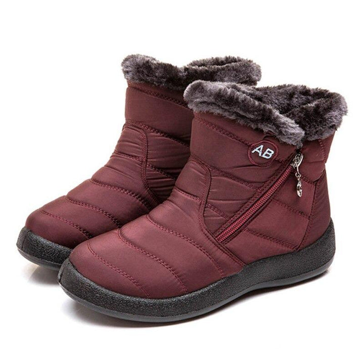 W&W Mode | Wasserdichte Winterstiefel für warmen Komfort – ideal für kaltes Wetter