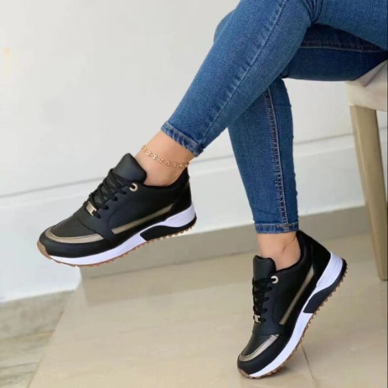 W&W - Trendige Damen Freizeitsneaker