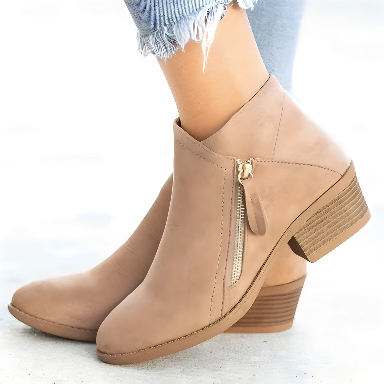 WW – Stylische Wildlederstiefel
