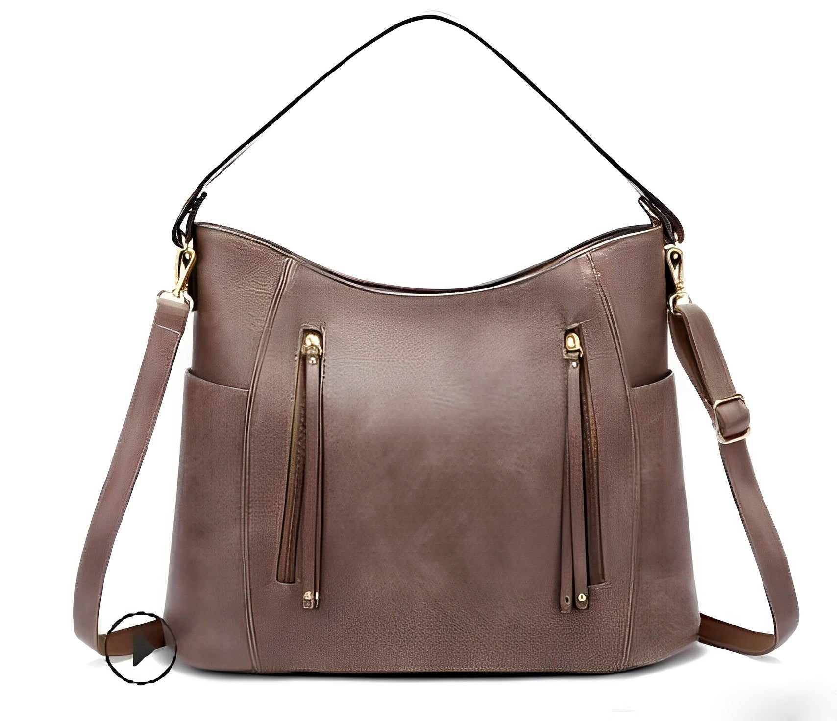 WW | Stilvolle Damen Vintage-Ledertasche