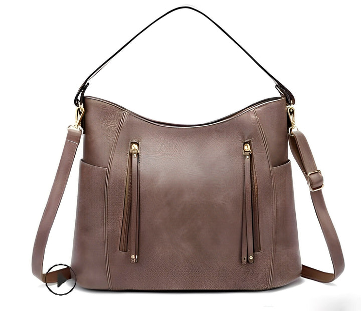 W&W Mode | Stilvolle Damen Vintage-Ledertasche