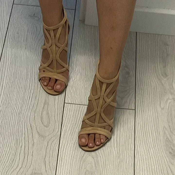 W&W Mode | Gladiator High Heels Sandalen