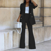 WW | Blazer Set Sommer Zwei-Teile Eleganz Set