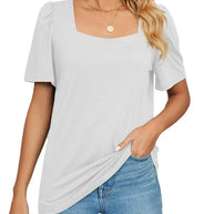 T-Shirt mit Puffärmeln
