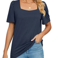 T-Shirt mit Puffärmeln