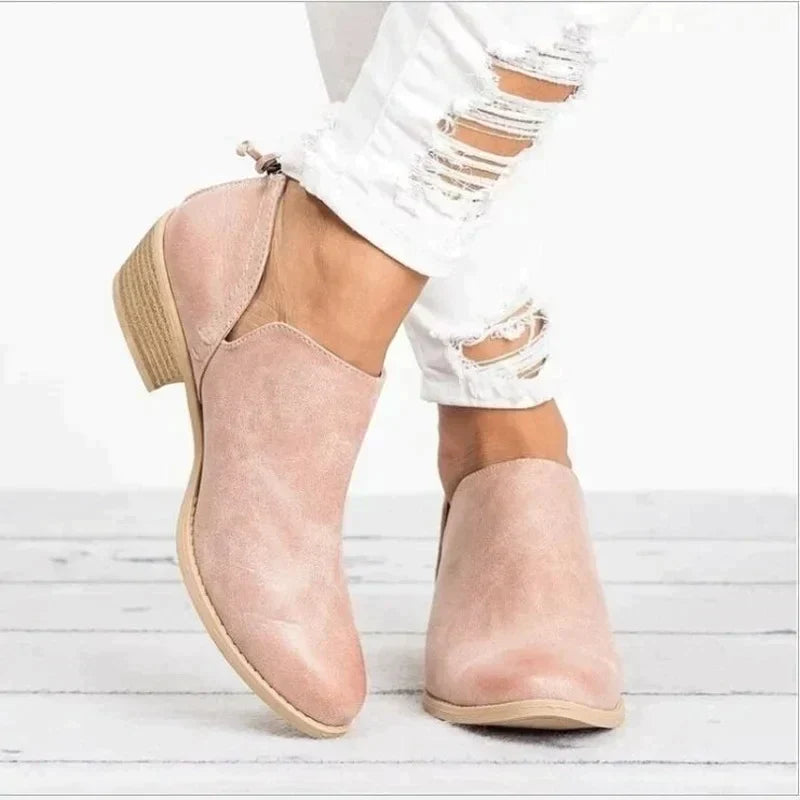 W&W Mode | Stylische Wildleder Stiefeletten mit