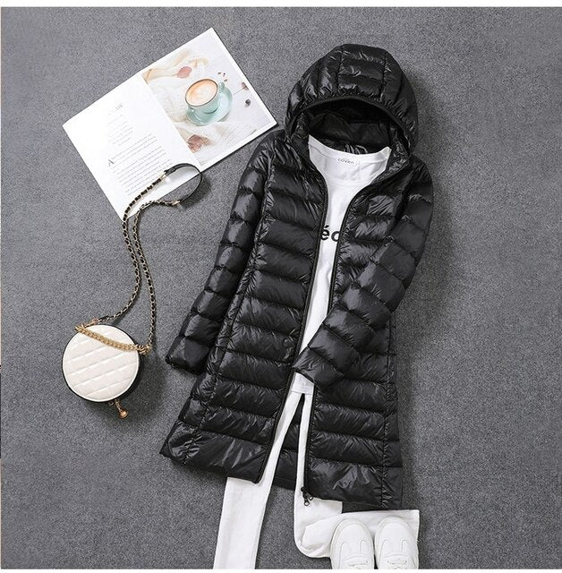W&W Mode - Winterjacke Mit Abnehmbarer Kapuze
